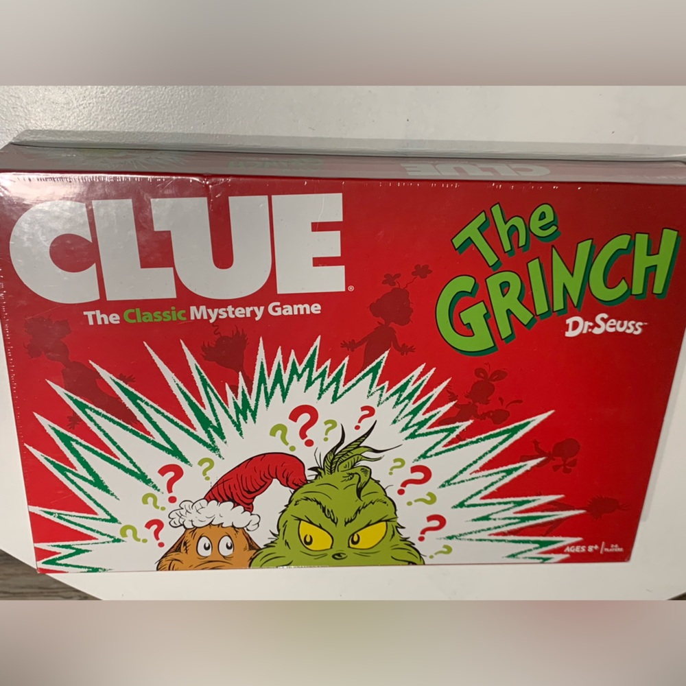 The Grinch Clue board game